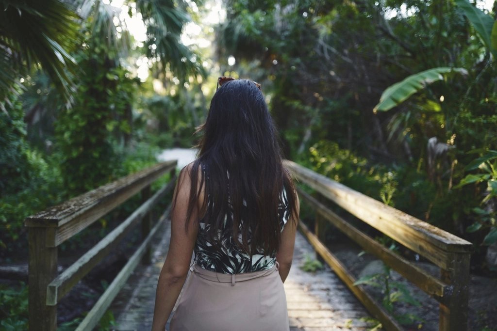 Woman Walking Park – Benefits of Walking Daily