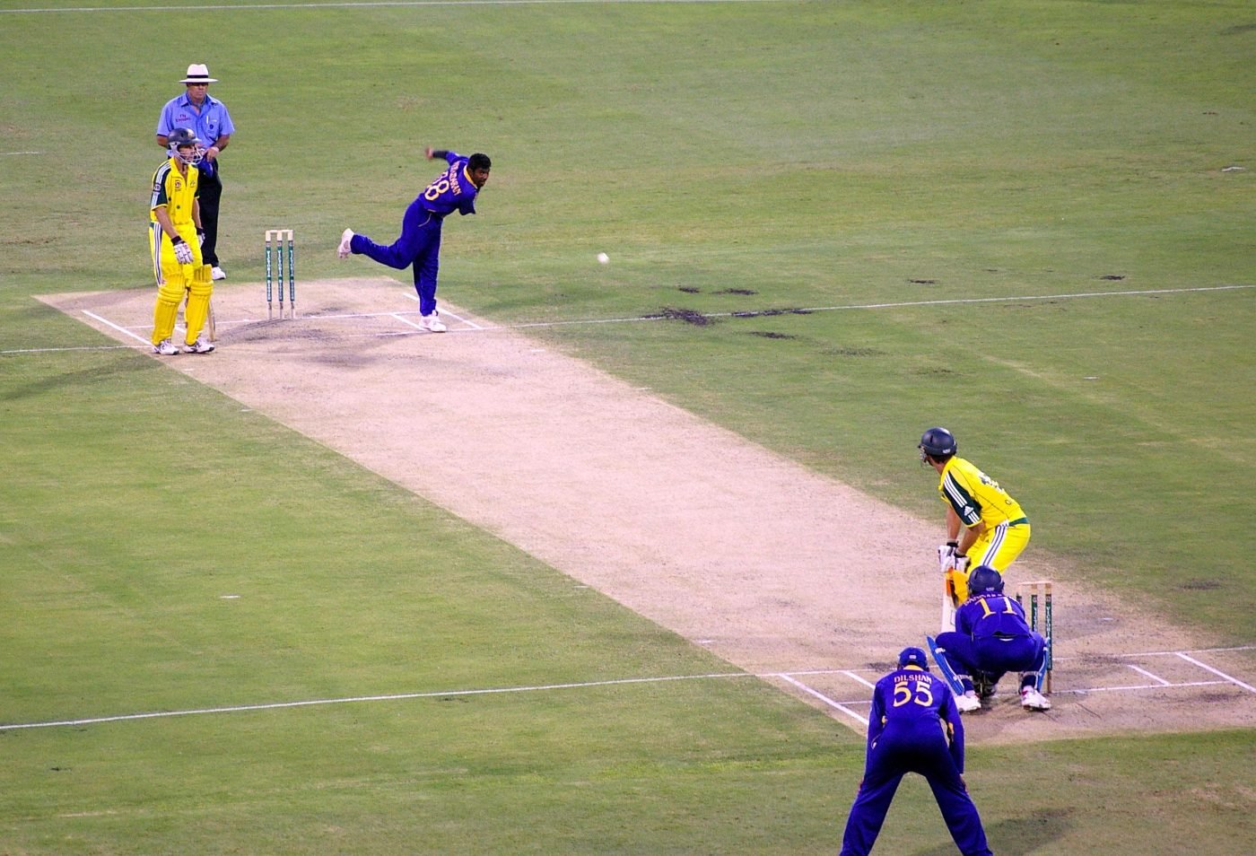 Muttiah Muralitharan bowling in an ODI - most wickets in ODI cricket