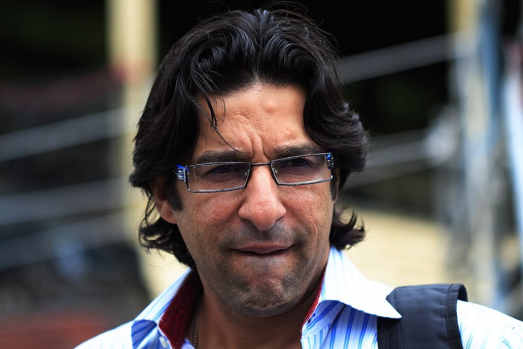 Pakistan fast bowling legend Wasim Akram